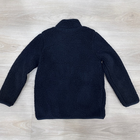 Joe Fresh Sherpa Jacket, Boys, Medium, Size 7-8, Charcoal Gray - Picture 6 of 7